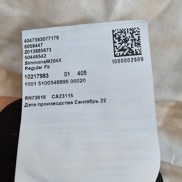 Hugo Boss Men's Modern-Fit Wool Superflex Suit Separate Pants size 36R Dark Blue - Picture 6 of 8